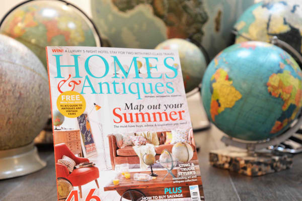 Homes & Antiques Magazine: Map Out Your Summer. June 2016