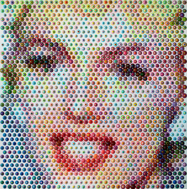Gavin Rain Marilyn, 2022 Acrylic on canvas 150 x 150 cm (C006628)