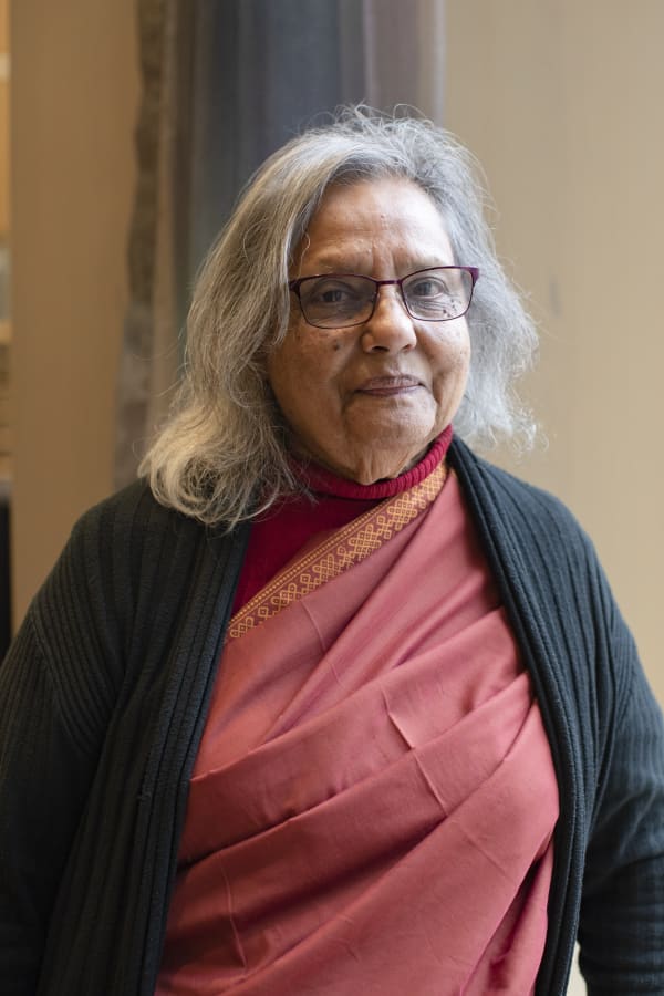 Ela Gandhi, Social worker and political activist in South Africa.