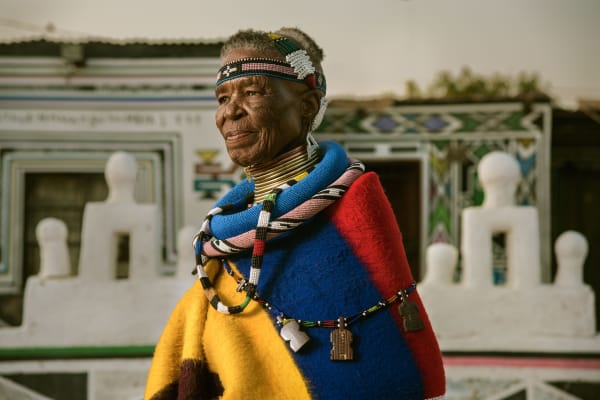 BMW Art Talk held at Soho House on the occasion of the fourth edition of BMW Art Guide by Independent Collectors BMW as partner of Frieze London to present Art Talk about Esther Mahlangu and South African art.