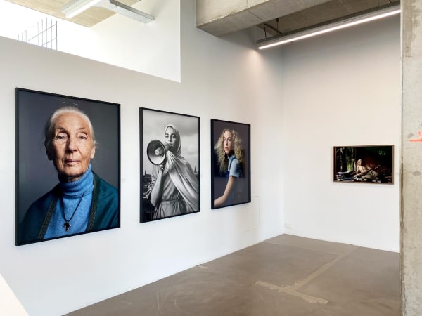 Installation view of 'The Portrait'