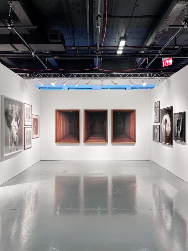 Installation view of The Ravestijn Gallery's booth at AIPAD's The Photography Show 2023.