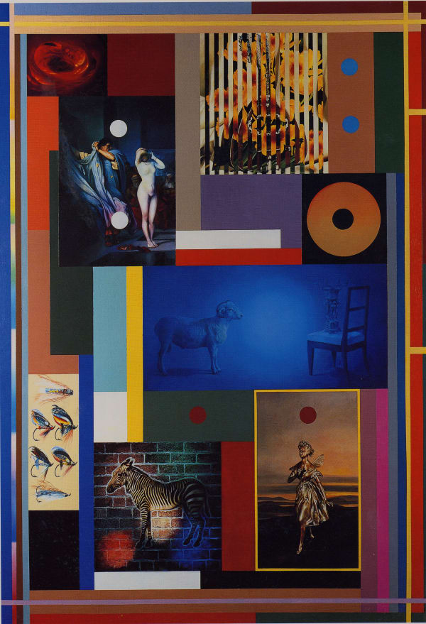 PETER PHILLIPS (b.1932) Blue Ram 1996