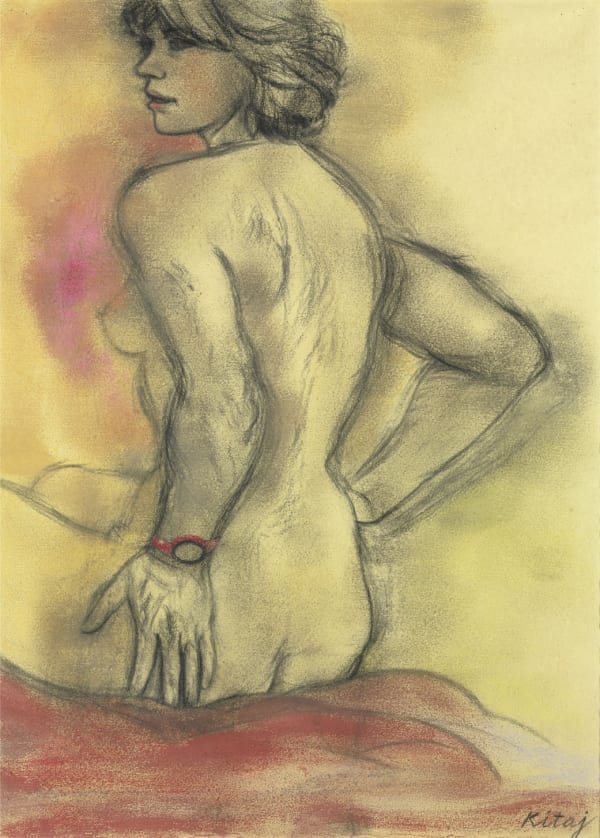 R.B. Kitaj, Sarah's Back , 1984