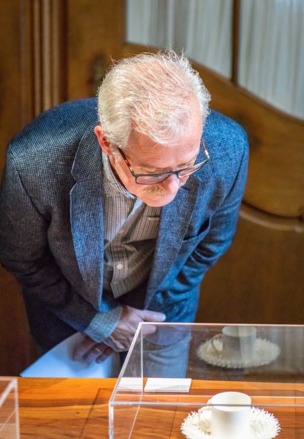 Tresor Presents 2018 Buddha Hands Cup And Saucer Triple Row 2007 Peter Ting Chen Wei H6X 17Cm Dehua Porcelain 02