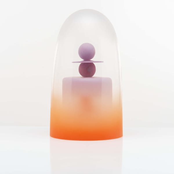 Non-existent Existence 2021 No.7_2021_Zhao Jinya_H39.5x⌀25cm_Glass white background ©Wang Zhi