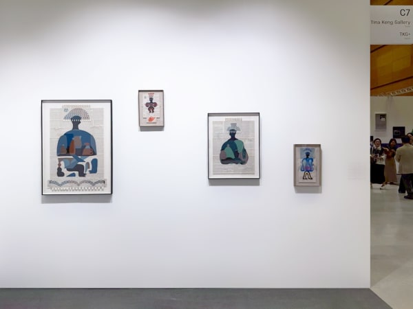 耿畫廊與TKG+於Frieze Seoul,展場照,2025,COEX,首爾,韓國 Tina Keng Gallery and TKG+ at Frieze Seoul, installation view, 2025, COEX, Seoul, Republic of Korea
