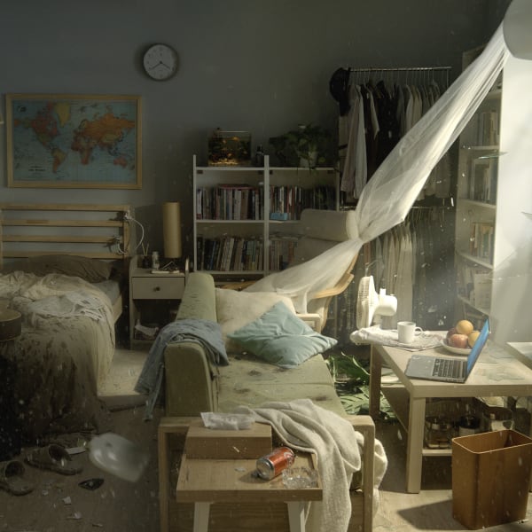 藝術家袁廣鳴與蘇育賢現正於國立台灣美術館參展「黑水—2025臺灣美術雙年展」