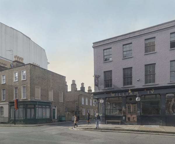 Chris Dorley-Brown, Shepherdess Walk & Micawber Street 6th March 2017 10:39am - 11:06am, 2017, from the series 'The Corners' (2009-2017)