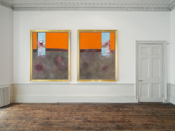 Francis Bacon Study of the Human Body, 1987 Oil, pastel and aerosol paint on canvas