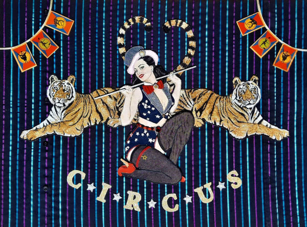 Welcome To Embroiderland A Solo Show By Lissie Baldwin Exhibiting At The Shenfield Gallery