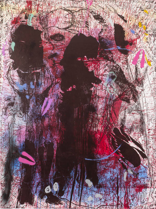 Estampe Baracoa 2017 Bois Grav Sur Papier Fabriano 600 Gr Peint La Main Par L Artiste 179Cm X 140Cm 3 Versions