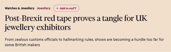 FT, Financial Times quotes Ute Decker on Post-Brexit
