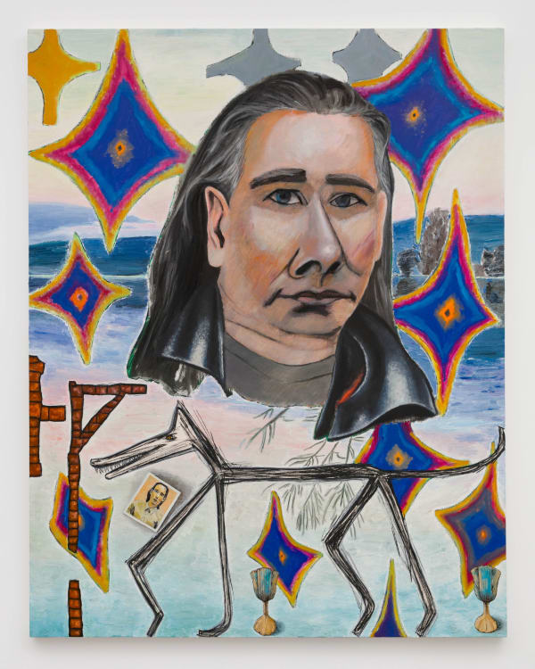 Anna Glantz Mike Kelley Winter 2016 Oil on canvas 70 x 55 inches (177.8 x 139.7 cm) AGl 12