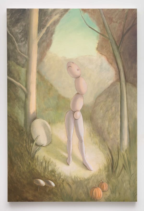 Anna Glantz Chanteuse 2016 Oil on canvas 70 x 47 inches (177.8 x 119.38 cm) AGl 5