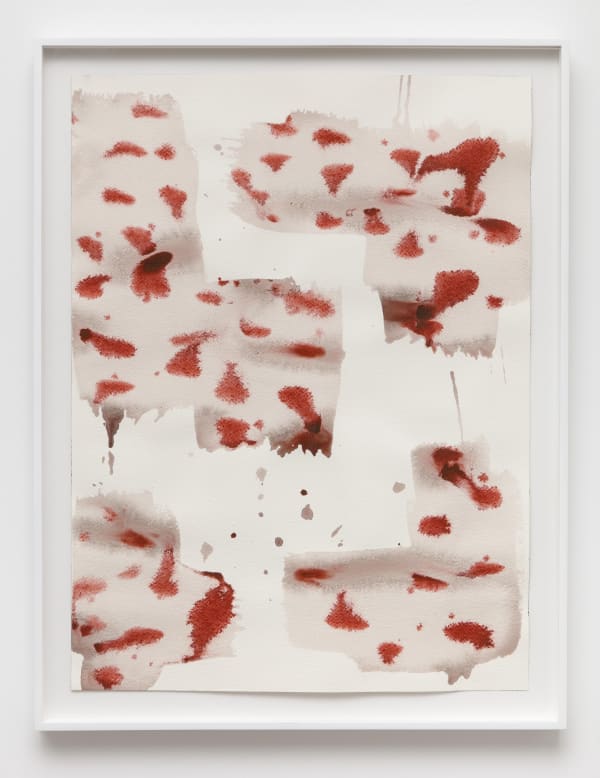 Rebecca Morris Untitled (#141-14) 2014 Watercolor on paper 24 x 18 inches (61 x 45.7 cm) RMo 8