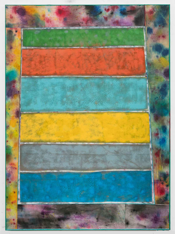 Volker Hüller Untitled 2015 Mixed media on canvas 75 x 96 inches (190.5 x 243.8 cm) VH 237