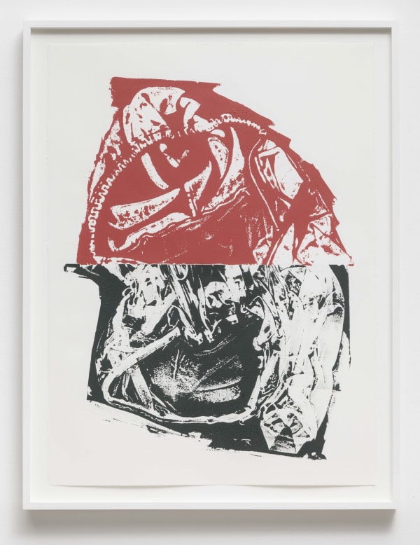 Untitled 2015 Monoprint 30 x 22 inches (76.2 x 55.9 cm) AH 142