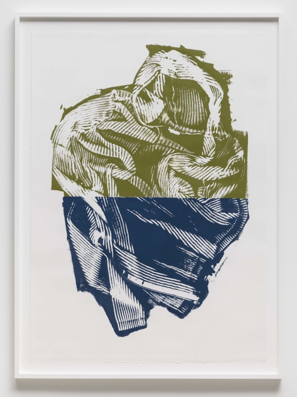 Untitled 2015 Monoprint 41 x 29 inches (104.1 x 73.7 cm) AH 149
