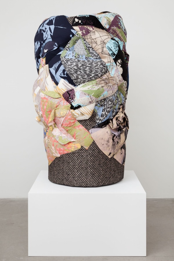 Whistle 2015 Silkscreen on clothing, foam, steel support 48 x 28 x 28 inches (121.9 x 71.1 x 71.2 cm) AH 154