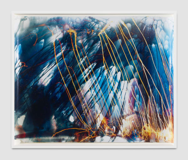 370, 2015-22 Chemical treatment on RA-4 paper 38 x 50 in 96.5 x 127 cm
