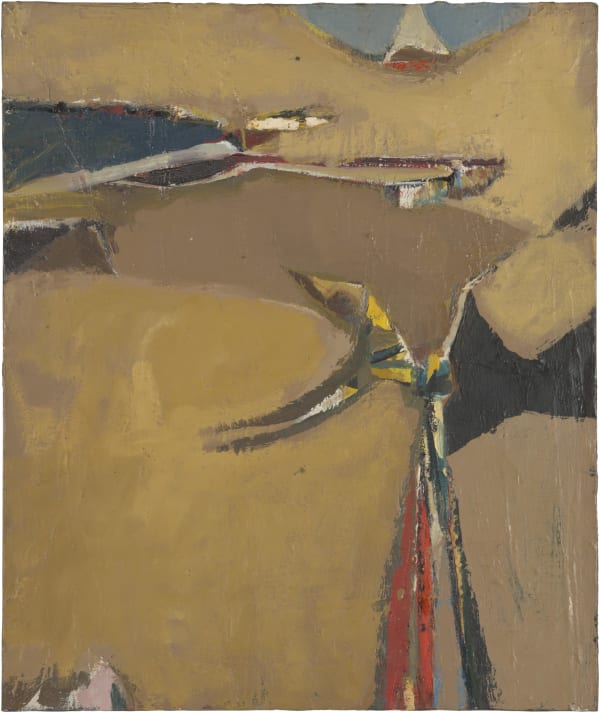 Untitled (Sausalito) (CR no. 680), 1949 Oil on canvas 28 7/8 x 24 inches (73.3 x 61 cm) Private Collection