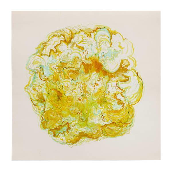 Hedda Sterne Untitled, c. 1967 Gouache on paper 20 x 20 inches (50.8 x 50.8 cm) Private Collection