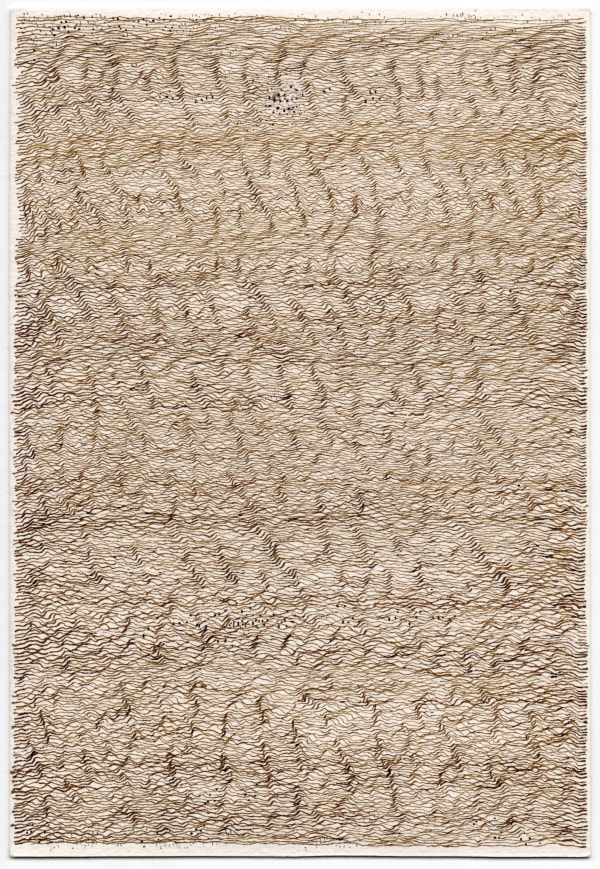 Unen, 2018 Ink on paper 6.3 x 4.3 inches (16 x 11 cm) Private Collection