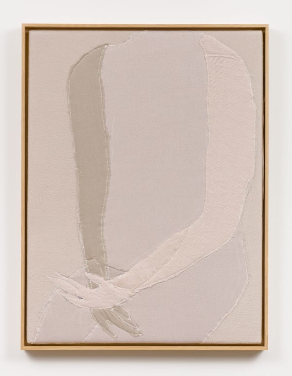 Alessandro Teoldi Untitled (AirFrance, Emirates and American Airlines) 2016 Airline inflight blankets, framed 24 x 18 inches (61 x 45.7 cm) AlTe 6
