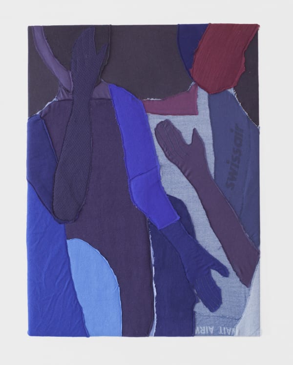Alessandro Teoldi Untitled (AirLingus, China Eastern, Lufthansa, KLM, Kuwait Airways, British Airlines, SwissAir, American Airlines, ANA Arways, Azul Airlines, Aeromexico and Air Berlin) 2016 Airline inflight blankets 40 x 30 inches (101.6 x 76.2 cm) AlTe 8