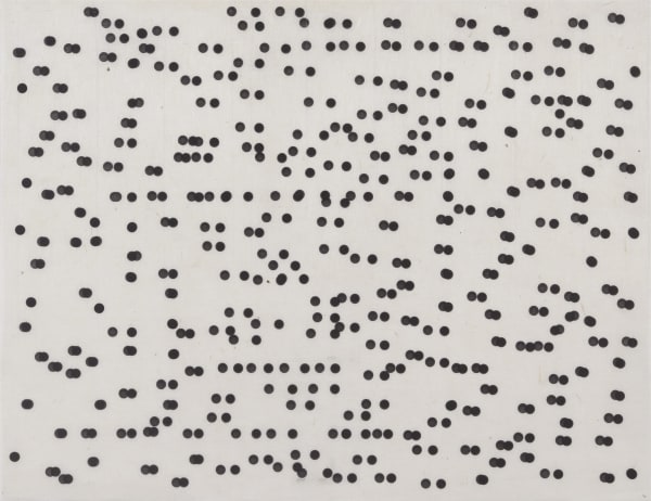 Marsha Cottrell Untitled (Notation), 2020 laser toner on paper, unique 8 1/2 x 11 in 21.6 x 27.9 cm Private Collection