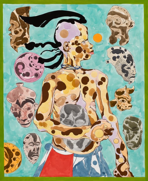 Victoria Miro Projects – Richard Ayodeji Ikhide: Acts of Creation