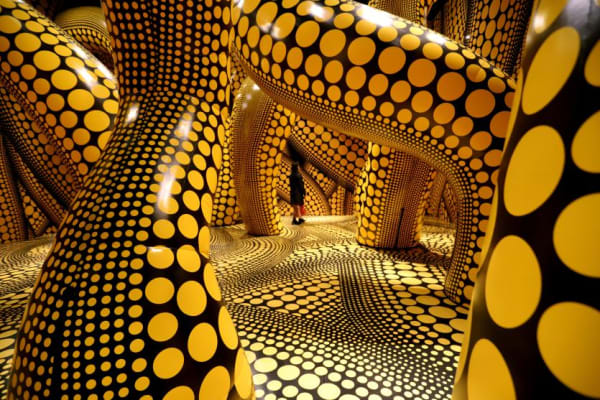 Yayoi Kusama at the National Gallery of Victoria