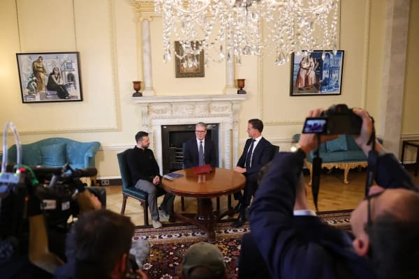 Two paintings by Paula Rego are now on display at No.10 Downing Street