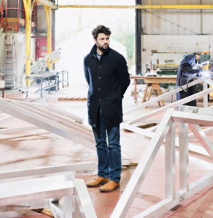 Conrad Shawcross interviewed in Wired