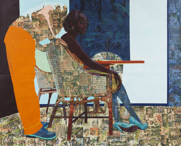 Njideka Akunyili Crosby at Hammer Museum and Art + Practice, LA, reviewed in Frieze
