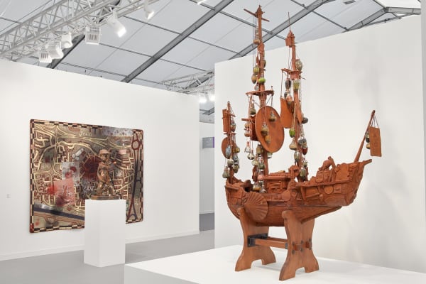 Victoria Miro at Frieze London 2016 featuring Yayoi Kusama, Grayson Perry and Chantal Joffe