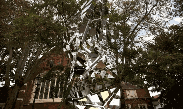 The Observer reports on <i>Enwrought Light</i> by Conrad Shawcross, just unveiled in Bedford Park as a tribute to WB Yeats