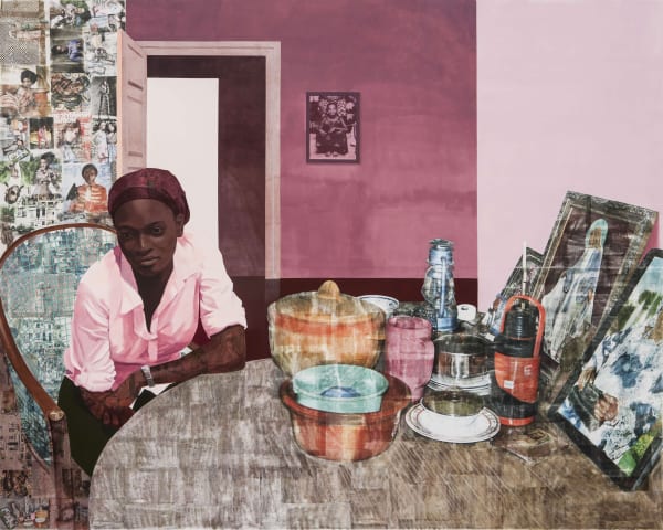 Njideka Akunyili Crosby: Predecessors at Contemporary Arts Center, Cincinnati