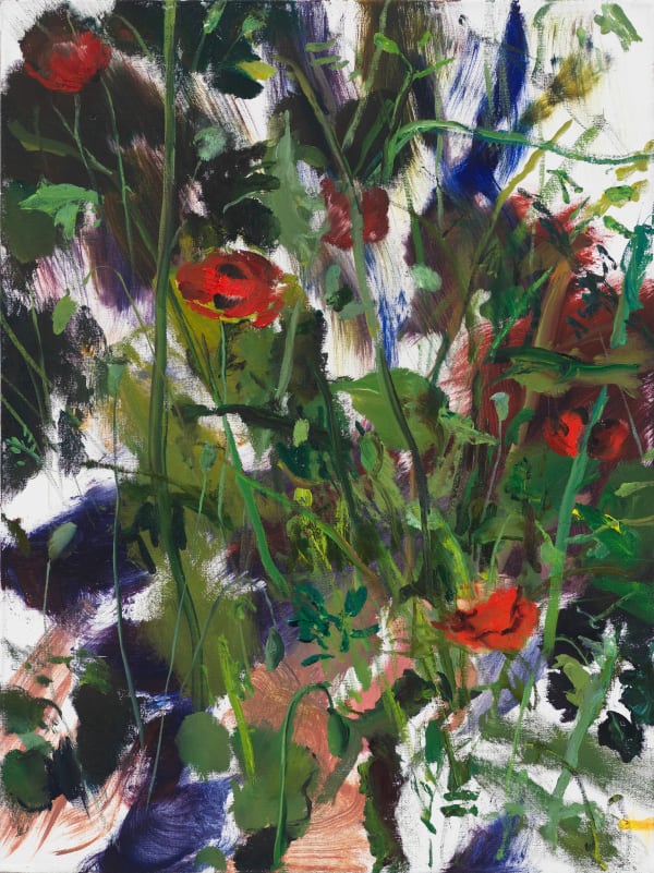The New York Times writes about the rise of the floral motif in contemporary painting, featuring Doron Langberg 