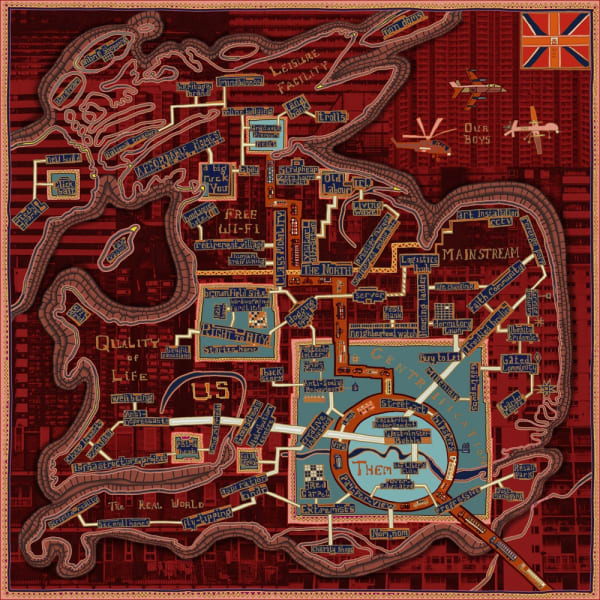 Grayson Perry is included in Talking Maps at the Bodleian Libraries, Oxford