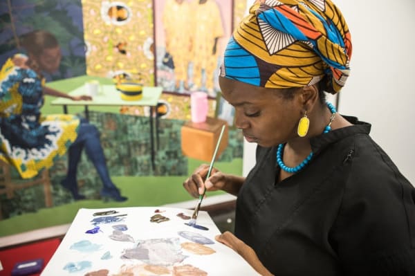 Njideka Akunyili Crosby, an interview with National Public Radio
