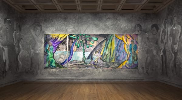 Adrian Searle selects Chris Ofili: Weaving Magic as one of his Top 10 Art Shows of 2017