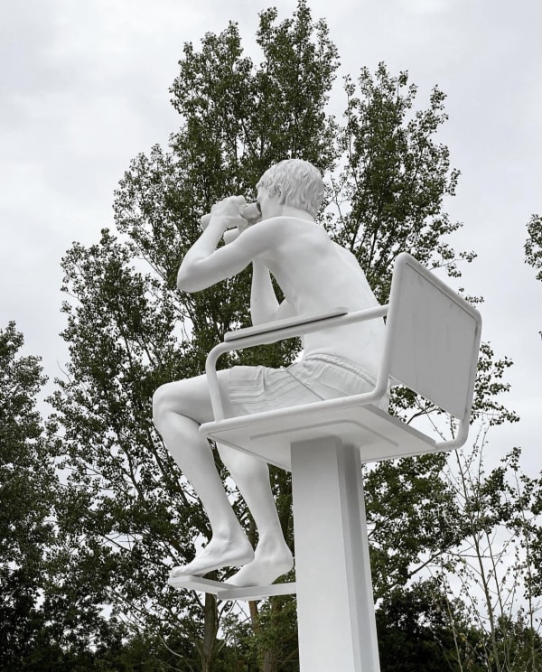 Elmgreen & Dragset’s <i>The Lifeguard</i> is installed in Denmark