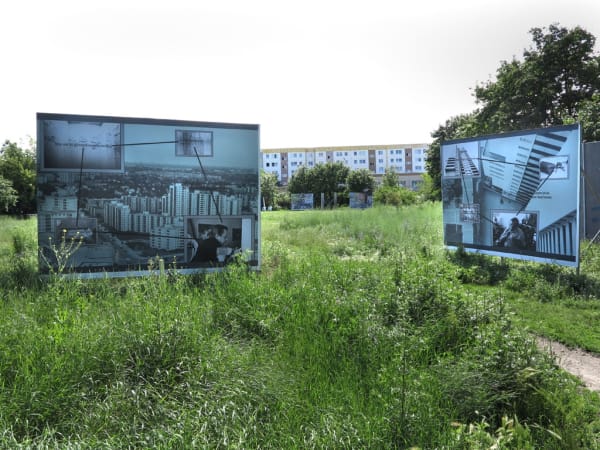 Billboards by Stephen Willats feature as part of <i>Going out of Circles</i>, Berlin
