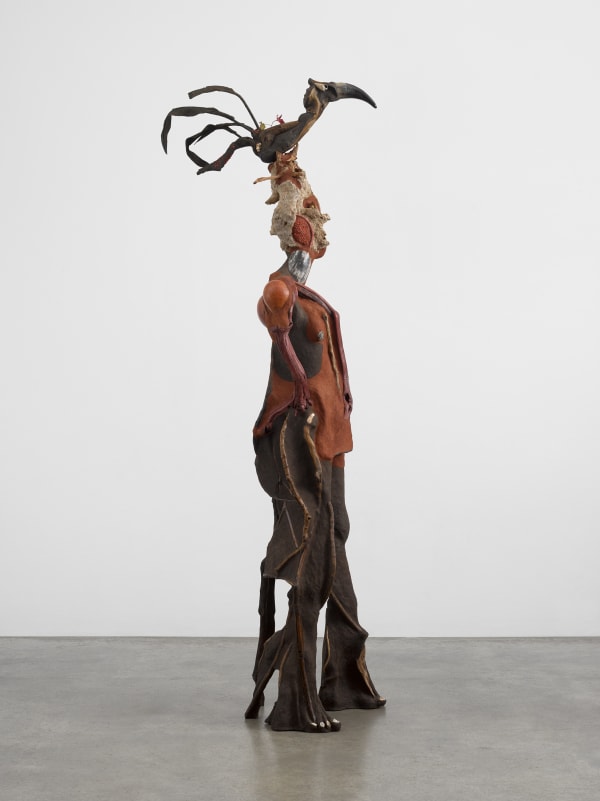 Works by Wangechi Mutu and Chris Ofili feature in the Hayward Gallery exhibition In the Black Fantastic