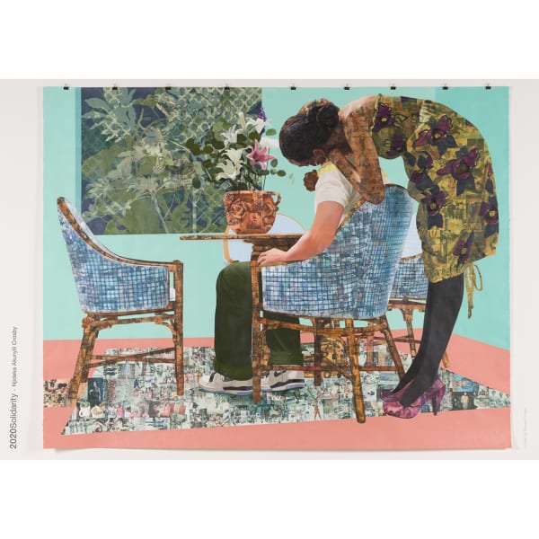 Njideka Akunyili Crosby participates in the 2020Solidarity project