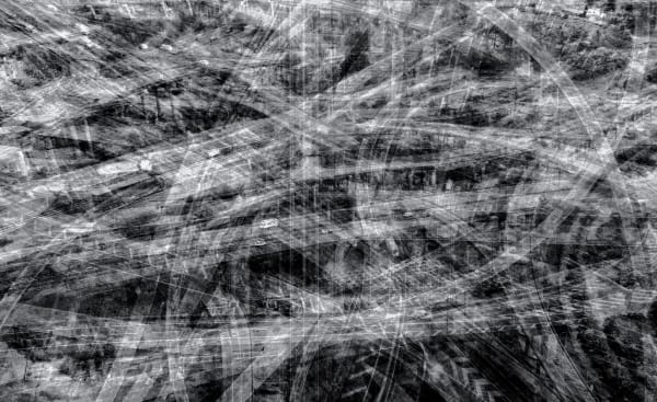 Works by Idris Khan feature in The New York Times Magazine