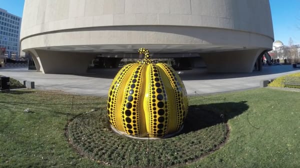 The Hirshhorn heralds the arrival of Yayoi Kusama's Pumpkin