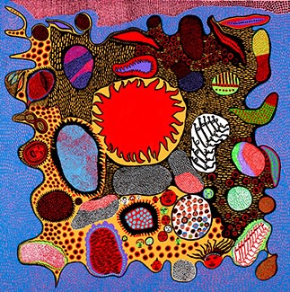 The Asahi Shimbun reports on Yayoi Kusama: My Eternal Soul at the National Art Center, Tokyo